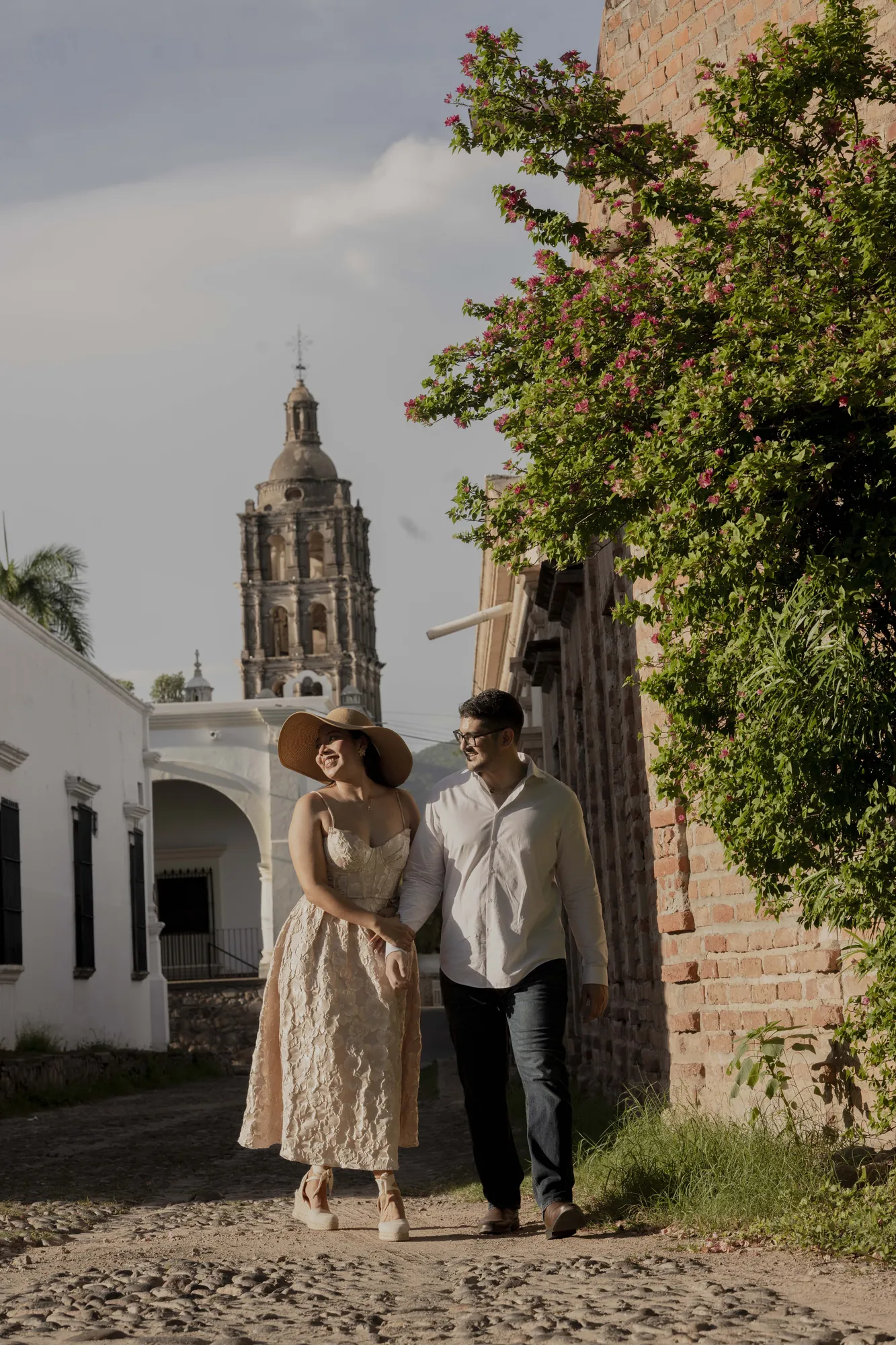 Pareja de novios el día de su boda